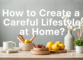 Evde Dikkatli Bir Yaşam Tarzı Nasıl Oluşturulur? How to Create a Careful Lifestyle at Home?