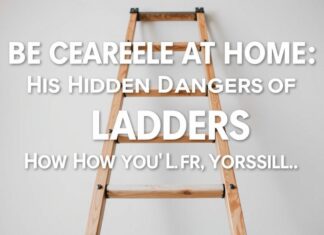 Evde Dikkatli Olun: Kampalanların Gizli Tehlikeleri ve Nasıl Korunulabilir Be Careful at Home: The Hidden Dangers of Ladders and How to Protect Yourself