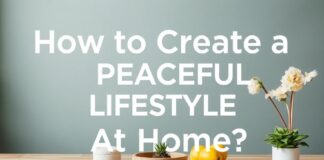 Evde Huzurlu Bir Yaşam Tarzı Nasıl Oluşturulur? How to Create a Peaceful Lifestyle at Home?