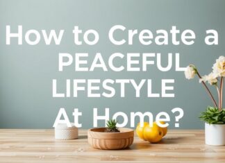 Evde Huzurlu Bir Yaşam Tarzı Nasıl Oluşturulur? How to Create a Peaceful Lifestyle at Home?