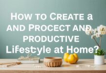 Evde Huzurlu ve Verimli Bir Yaşam Tarzı Nasıl Oluşturulur? How to Create a Peaceful and Productive Lifestyle at Home?