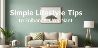 Evde Konforunuzu Artıran Basit Yaşam Tarzı İpuçları Simple Lifestyle Tips to Enhance Your Comfort at Home