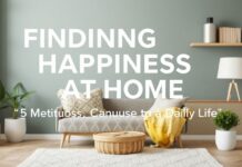 Evde Mutluluk Bulmak: Günlük Hayatta Kullanabileceğiniz 5 Yöntem Finding Happiness at Home: 5 Methods You Can Use in Daily Life
