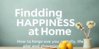 Evde Mutluluk Bulmak: Günlük Yaşamın ve İlişkilerinizi Nasıl İyileştirebilirsiniz Finding Happiness at Home: How to Improve Your Daily Life and Relationships