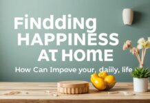 Evde Mutluluk Bulmak: Günlük Yaşamınizi Nasıl Geliştirebilirsiniz Finding Happiness at Home: How You Can Improve Your Daily Life