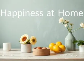 Evde Mutluluk: Günlük Yaşamın Keyfi Happiness at Home: The Joy of Daily Life