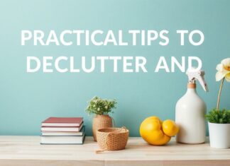 Eve Sığdırmak ve Yaşam Tarzınızı Geliştirmek İçin Pratik İpuçları Practical Tips to Declutter and Improve Your Lifestyle