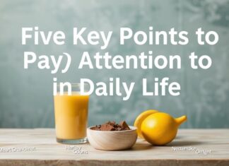 Günlük Hayatta Dikkate Almanız Gereken 5 Anahtar Nokta Five Key Points to Pay Attention to in Daily Life