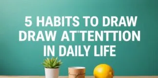 Günlük Yaşamda Dikkat Çekmek İstediğiniz 5 Alışkanlık 5 Habits to Draw Attention in Daily Life