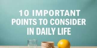 Günlük Yaşamda Dikkate Alınması Gereken 10 Önemli Nokta 10 Important Points to Consider in Daily Life