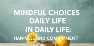 Günlük Yaşamda Dikkatli Seçimler: Mutluluk ve Bağlılık Mindful Choices in Daily Life: Happiness and Commitment