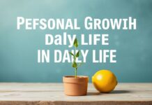 Günlük Yaşamda Kişisel Gelişim: İpuçları ve Fikirler Personal Growth in Daily Life: Tips and Ideas