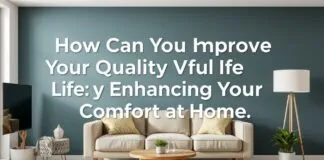 Evde Konforunuzu Artırarak Hayat Kalitesini Nasıl İyileştirebilirsiniz? How Can You Improve Your Quality of Life by Enhancing Your Comfort at Home?