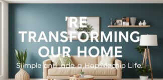 Evimizi Dönüştürüyoruz: Basit Değişikliklerle Daha Mutlu Bir Yaşam We're Transforming Our Home: Simple Changes for a Happier Life