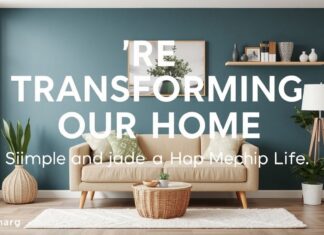 Evimizi Dönüştürüyoruz: Basit Değişikliklerle Daha Mutlu Bir Yaşam We're Transforming Our Home: Simple Changes for a Happier Life