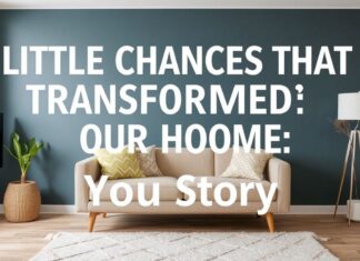 Evimizi Dönüştüren Küçük Değişiklikler: Benim Hikayem Little Changes That Transformed Our Home: My Story
