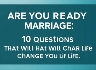 Evlilik için Hazır Mısın? Hayatınızı Değiştirecek 10 Soru Are You Ready for Marriage? 10 Questions That Will Change Your Life