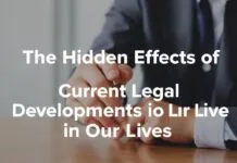 Güncel Hukuki Gelişmelerin Hayatımızdaki Gizli Etkileri The Hidden Effects of Current Legal Developments in Our Lives