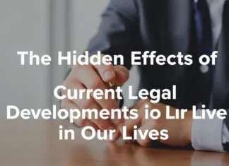 Güncel Hukuki Gelişmelerin Hayatımızdaki Gizli Etkileri The Hidden Effects of Current Legal Developments in Our Lives